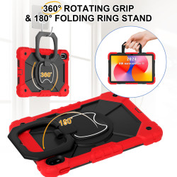 Case for Huawei MatePad Se 11 2024 Case Safe Silicon + PC Shoulder Strap Shockproof Stand Tablet Cover Handle Stand Rugged Funda