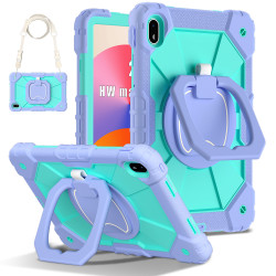 Case for Huawei MatePad Se 11 2024 Case Safe Silicon + PC Shoulder Strap Shockproof Stand Tablet Cover Handle Stand Rugged Funda