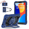 Case for Redmi Pad SE 8.7 2024 Case Safe Silicon + PC Shoulder Strap Shockproof Stand Tablet Cover Handle Stand Rugged Funda
