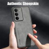 Case for Realme 14x Protect Lens Lambskin Leather Shell Coque 14x Cover TPU Soft Bumper Shockproof Funda