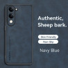 Case for vivo Y04 Protect Lens Lambskin Leather Shell Coque Y04 Cover TPU Soft Bumper Shockproof Funda