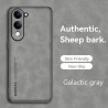Case for vivo Y04 Protect Lens Lambskin Leather Shell Coque Y04 Cover TPU Soft Bumper Shockproof Funda