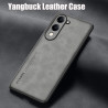 Case for vivo Y04 Protect Lens Lambskin Leather Shell Coque Y04 Cover TPU Soft Bumper Shockproof Funda