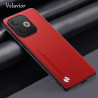 Leather Case Fundas with TPU Bumper and Shockproof Silicone Back Cover For Oppo A5 Pro - Stylish Protection