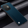 Leather Case Fundas with TPU Bumper and Shockproof Silicone Back Cover For Oppo A5 Pro - Stylish Protection