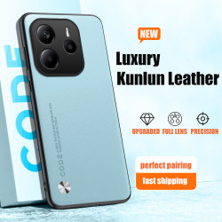 Luxury Case For Xiaomi Redmi Note 14 4G Silicone Bumper Shockproof Cover Coque Phone Fundas Shell