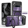 Case For Nothing Phone 3a Magnetic Slide Camera Protection Cover 360 Rotate Kickstand Armor Ring Funda Capa