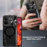 Case For Realme Neo7x Magnetic Slide Camera Protection Cover 360 Rotate Kickstand Armor Ring Funda Capa