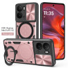 Case For Realme Neo7x Magnetic Slide Camera Protection Cover 360 Rotate Kickstand Armor Ring Funda Capa