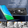 For vivo Y29 4G Case With Slide Lens Cover Rotating Ring Shockproof Stand Holder Phone Case