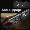 For vivo Y29 4G Case With Slide Lens Cover Rotating Ring Shockproof Stand Holder Phone Case