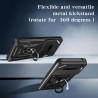 For Nothing Phone 3a Case With Slide Lens Cover Rotating Ring Shockproof Stand Holder Phone Case