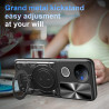 Case For vivo V50 Magnetic Slide Camera Protection Cover 360 Rotate Kickstand Armor Ring Funda Capa
