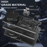 For Xiaomi 15 Ultra Case With Slide Lens Cover Rotating Ring Shockproof Stand Holder Phone Case