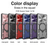 Case For Xiaomi Redmi Note 14 5G Magnetic Slide Camera Protection Cover 360 Rotate Kickstand Armor Ring Funda Capa