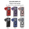 Case For Xiaomi Redmi Note 14 Pro 4G Magnetic Slide Camera Protection Cover 360 Rotate Kickstand Armor Ring Funda Capa