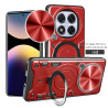 Case For Xiaomi Redmi Note 14 Pro 4G Magnetic Slide Camera Protection Cover 360 Rotate Kickstand Armor Ring Funda Capa