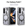 Case For Samsung Galaxy Z Fold7 Magnetic Slide Camera Protection Cover 360 Rotate Kickstand Armor Ring Funda Capa