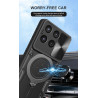 Case For Moto G Stylus 2025 5G Magnetic Slide Camera Protection Cover 360 Rotate Kickstand Armor Ring Funda Capa