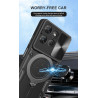 Case For Moto G Power 2025 Magnetic Slide Camera Protection Cover 360 Rotate Kickstand Armor Ring Funda Capa