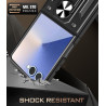 For Samsung Galaxy Z Flip7 Case With Slide Lens Cover Rotating Ring Shockproof Stand Holder Phone Case