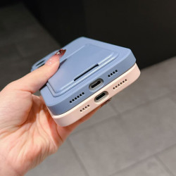 Case for Xiaomi Poco X6 Pro Liquid Silicone Card Holder Soft Phone Skin Cover Poco X6 Pro Shockproof Back Pocket Wallet Funda