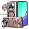 Case For Realme P3 Pro Magnetic Slide Camera Protection Cover 360 Rotate Kickstand Armor Ring Funda Capa