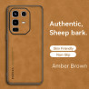 Case for Infinix Note 50 Pro 4G TPU Soft Frame Sheepskin Leather Back Coque for Note 50 Pro 4G Cover Camera Protect Shockproof