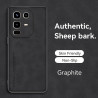 Case for Infinix Note 50 Pro 4G TPU Soft Frame Sheepskin Leather Back Coque for Note 50 Pro 4G Cover Camera Protect Shockproof