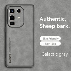 Case for Infinix Note 50 Pro 4G TPU Soft Frame Sheepskin Leather Back Coque for Note 50 Pro 4G Cover Camera Protect Shockproof