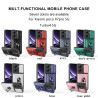 For Xiaomi Poco X7 Pro Case With Slide Lens Cover Rotating Ring Shockproof Stand Holder Redmi Turbo 4 Phone Case
