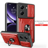 For Xiaomi Poco X7 Pro Case With Slide Lens Cover Rotating Ring Shockproof Stand Holder Redmi Turbo 4 Phone Case