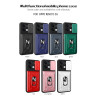 For Oppo Reno13 Case With Slide Lens Cover Rotating Ring Shockproof Stand Holder Phone Case