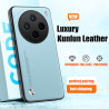 For vivo X200s Case Luxury PU Leather Back Cover Silicone Shockproof Full Protection Phone X200s Fundas