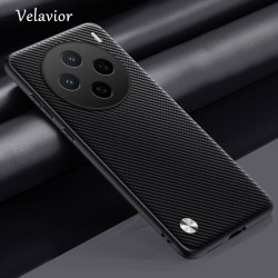 For vivo X200s Case Luxury PU Leather Back Cover Silicone Shockproof Full Protection Phone X200s Fundas