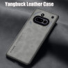 Case for Nothing Phone 3a TPU Soft Frame Sheepskin Leather Back Coque for Phone 3a Cover Camera Protect Shockproof