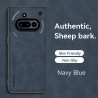 Case for Nothing Phone 3a TPU Soft Frame Sheepskin Leather Back Coque for Phone 3a Cover Camera Protect Shockproof