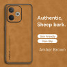 Case for Oppo A5 Pro 4G TPU Soft Frame Sheepskin Leather Back Coque for A5 Pro 4G Cover Camera Protect Shockproof Shell