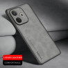Case for Oppo A5 Pro 5G TPU Soft Frame Sheepskin Leather Back Coque for A5 Pro 5G Cover Camera Protect Shockproof Shell