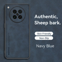 Case for Oppo Find X8s TPU Soft Frame Sheepskin Leather Back Coque for Find X8s Cover Camera Protect Shockproof Shell