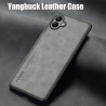 Case for Samsung Galaxy A06 5G TPU Soft Frame Sheepskin Leather Back Coque for A06 5G Cover Camera Protect Shockproof Shell