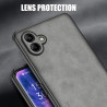 Case for Samsung Galaxy A06 5G TPU Soft Frame Sheepskin Leather Back Coque for A06 5G Cover Camera Protect Shockproof Shell