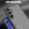 Case for Samsung Galaxy M16 TPU Soft Frame Sheepskin Leather Back Coque for M16 Cover Camera Protect Shockproof Shell
