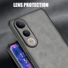 Case for vivo V50 Lite 4G TPU Soft Frame Sheepskin Leather Back Coque for V50 Lite 4G Cover Camera Protect Shockproof Shell
