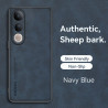 Case for vivo V50 Lite 5G TPU Soft Frame Sheepskin Leather Back Coque for V50 Lite 5G Cover Camera Protect Shockproof Shell