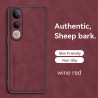 Case for vivo V50 Lite 5G TPU Soft Frame Sheepskin Leather Back Coque for V50 Lite 5G Cover Camera Protect Shockproof Shell