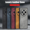 Case for vivo X200s TPU Soft Frame Sheepskin Leather Back Coque for X200s Cover Camera Protect Shockproof Shell