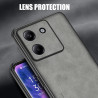 Case for Xiaomi Poco M7 Pro 5G TPU Soft Frame Sheepskin Leather Back Coque for M7 Pro 5G Cover Camera Protect Shockproof Shell