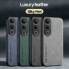 Luxury Leather Case for vivo V50 Lite 5G Magnetic Car Holder Phone Shell for V50 Lite 4G Cover Fundas