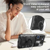 Case For vivo Y19s 4G Magnetic Slide Camera Protection Cover 360 Rotate Kickstand Armor Ring Funda Capa